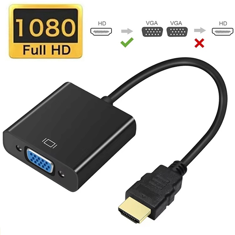 Hdmi Vga Adapter - 1080P HDMI uyumlu VGA adaptörü HDTV