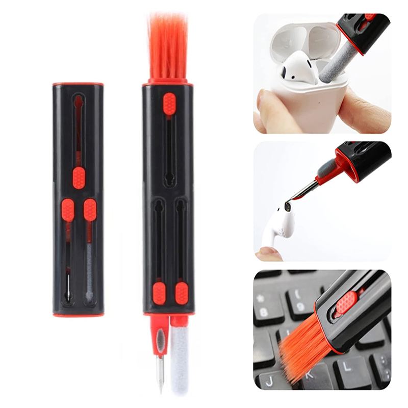 Laptop Accessories Cleaning Kit - 3 In 1 Kulaklık Temizleyici Fırça