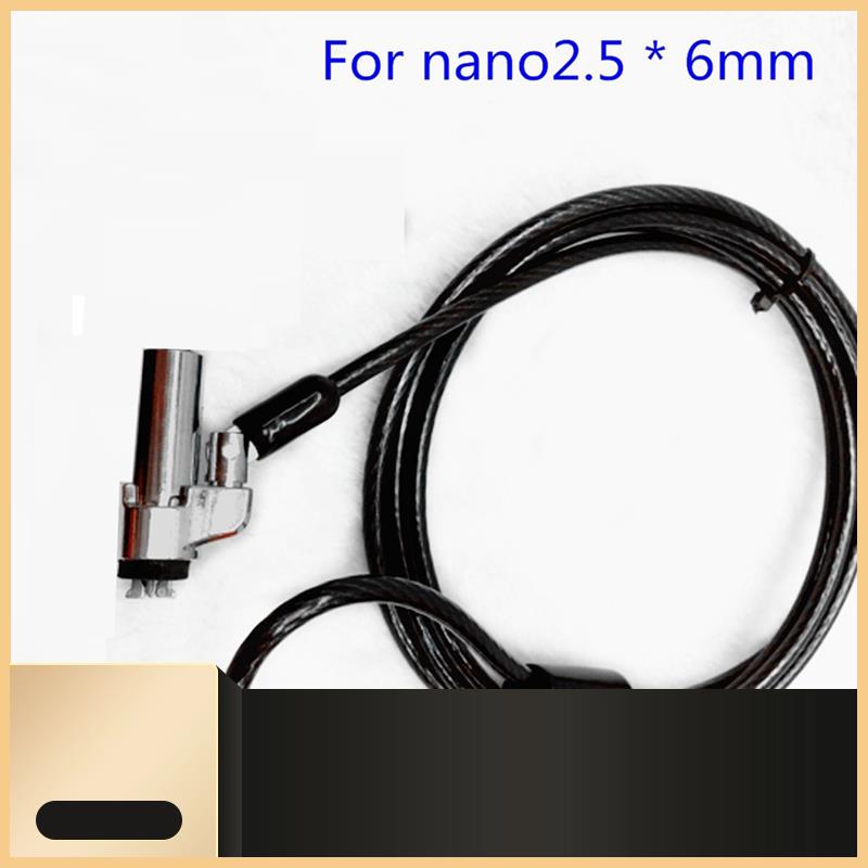 Laptop Lock Cable - Bilgisayar Kilidi Dizüstü Bilgisayar Kilidi 6Mmx2.5Mm