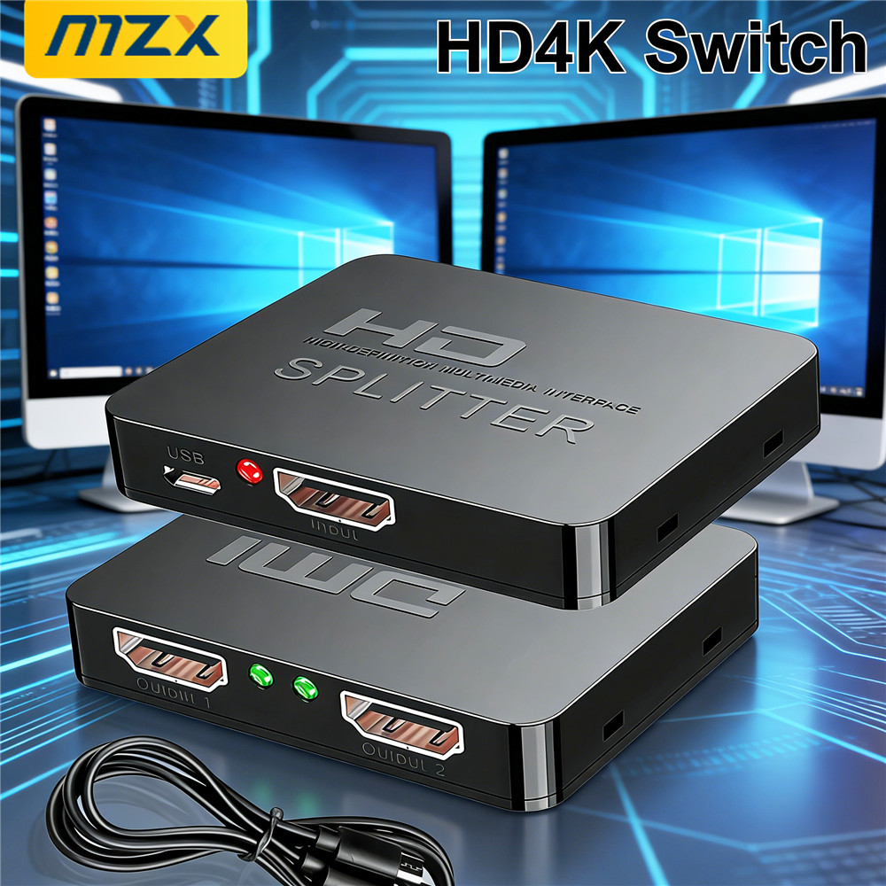 Laptop Accessories Distributor - 1-in-2-Out 4K Switch Video HDMI uyumlu