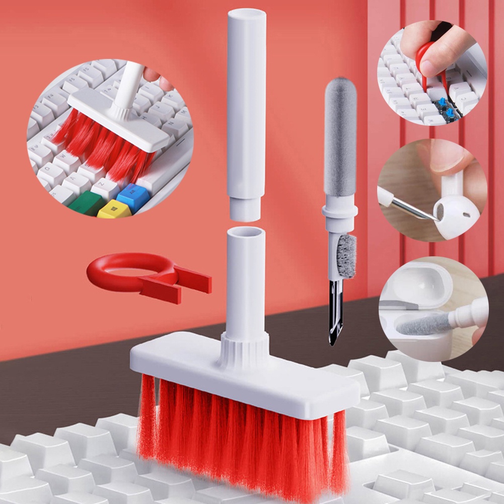 Laptop Accessories Cleaning Kit - 3'ü 1 arada Temizleme Fırçası Seti