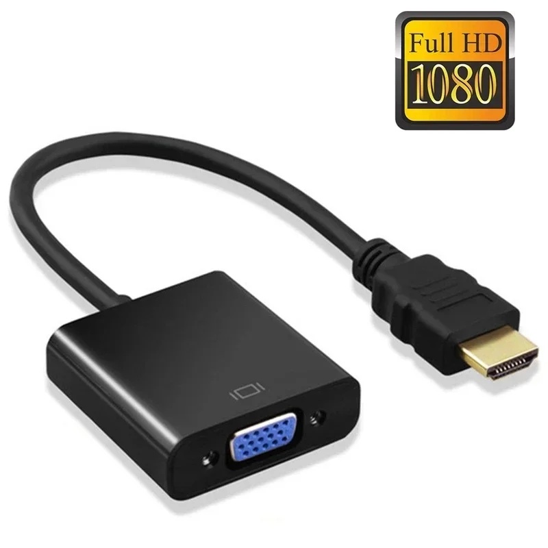 Hdmi Vga Adapter - HD 1080P HDMI - VGA Kablo