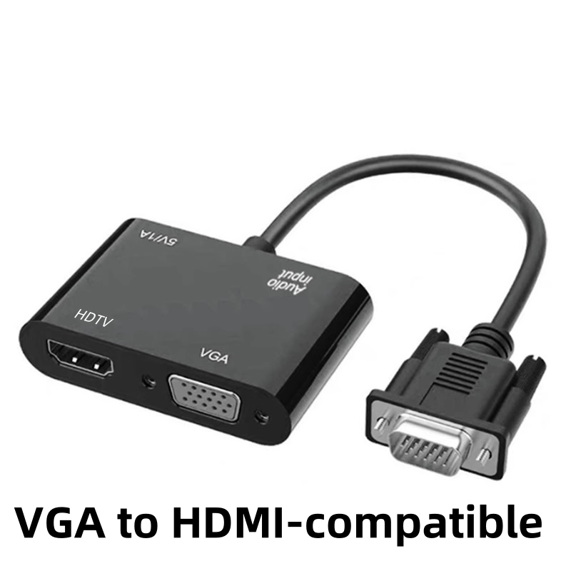 Hdmi Vga Adapter - VGA(Host) - VGA/HDMI uyumlu Ekran Adaptörü,