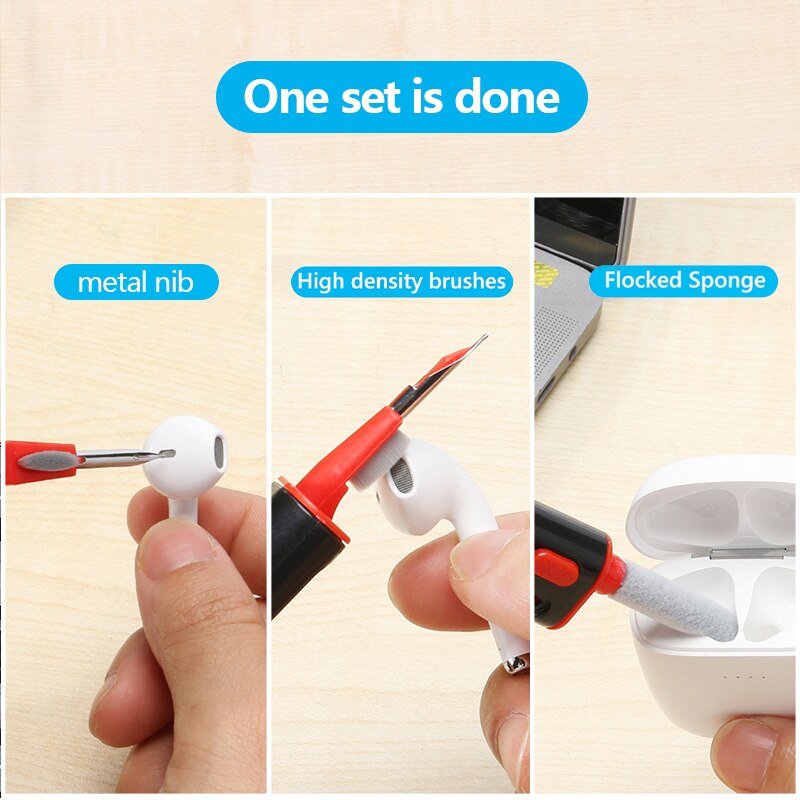 3 In 1 Kulaklık Temizleyici Fı - Laptop Accessories Cleaning Kit incelemesi ve fiyatı