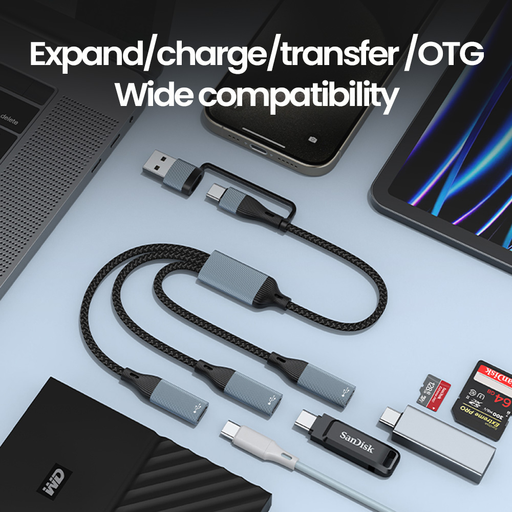 3'ü 1 arada Tip C Hub USB Hub  - Laptop Lock Cable incelemesi ve fiyatı