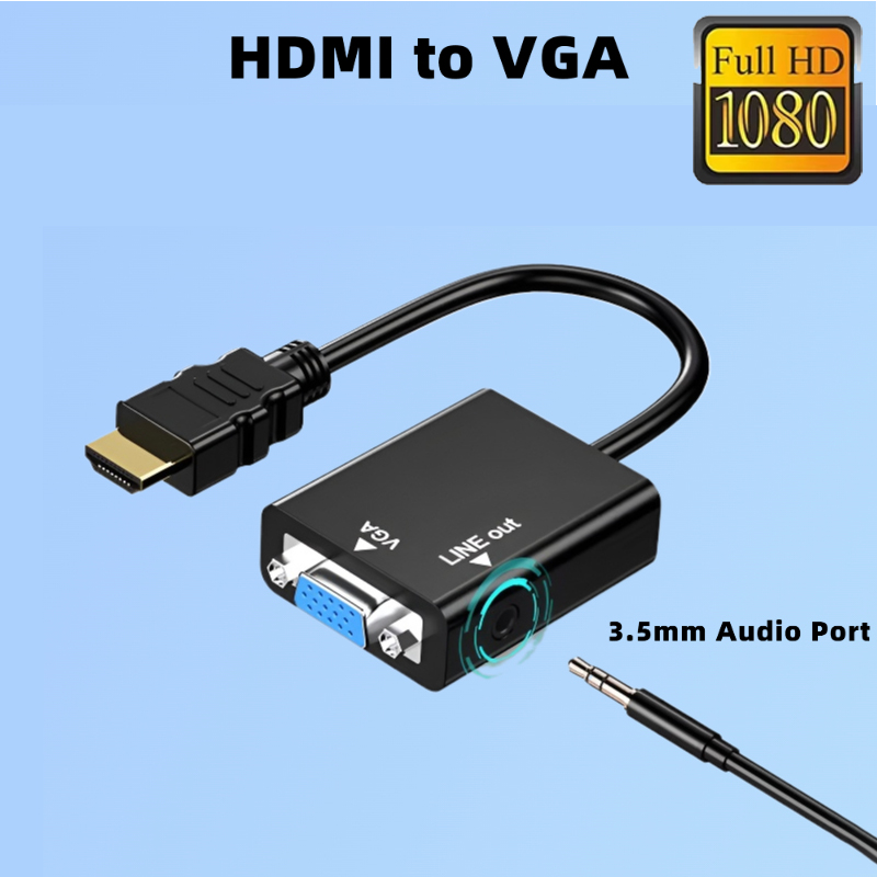 HDMI uyumlu VGA'ya Sesli HDMI  - Hdmi Vga Adapter incelemesi ve fiyatı