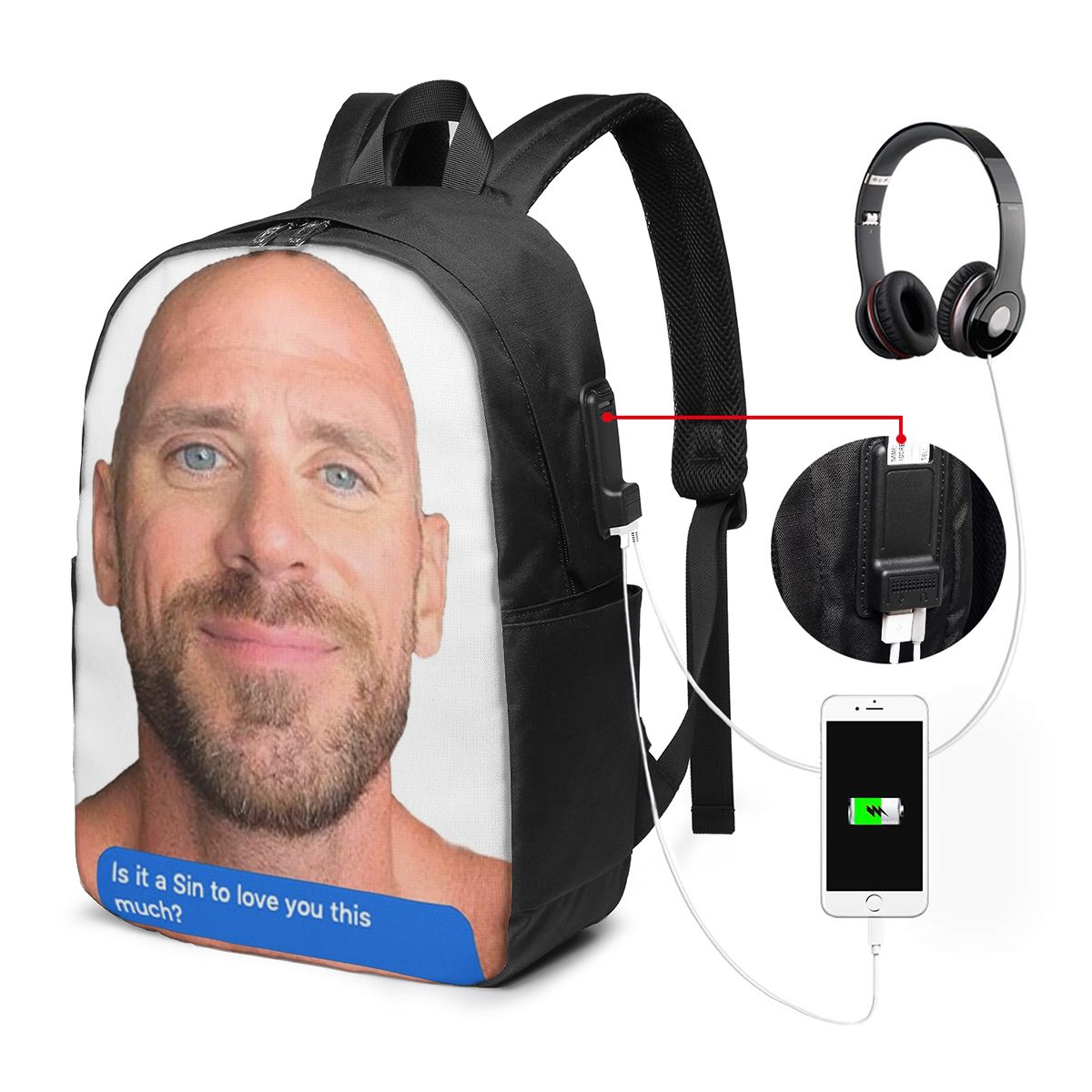 Johnny Sins Flirty Text Bubble - Laptop Original Accessories incelemesi ve fiyatı