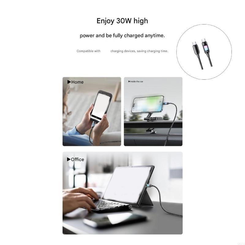 Q6PA USB C şarj kablosu 30W gü - Laptop Open Accessories incelemesi ve fiyatı