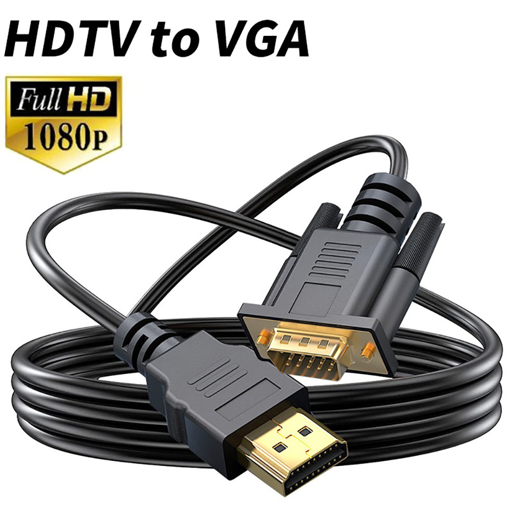 1.8M hdmi - VGA Kablosu 1080P  - Hdmi Vga Adapter incelemesi ve fiyatı