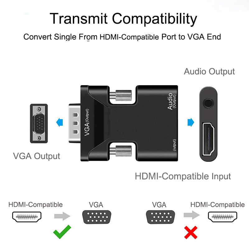 HDMI uyumlu VGA Adaptörü HD 10 - Hdmi Vga Adapter incelemesi ve fiyatı