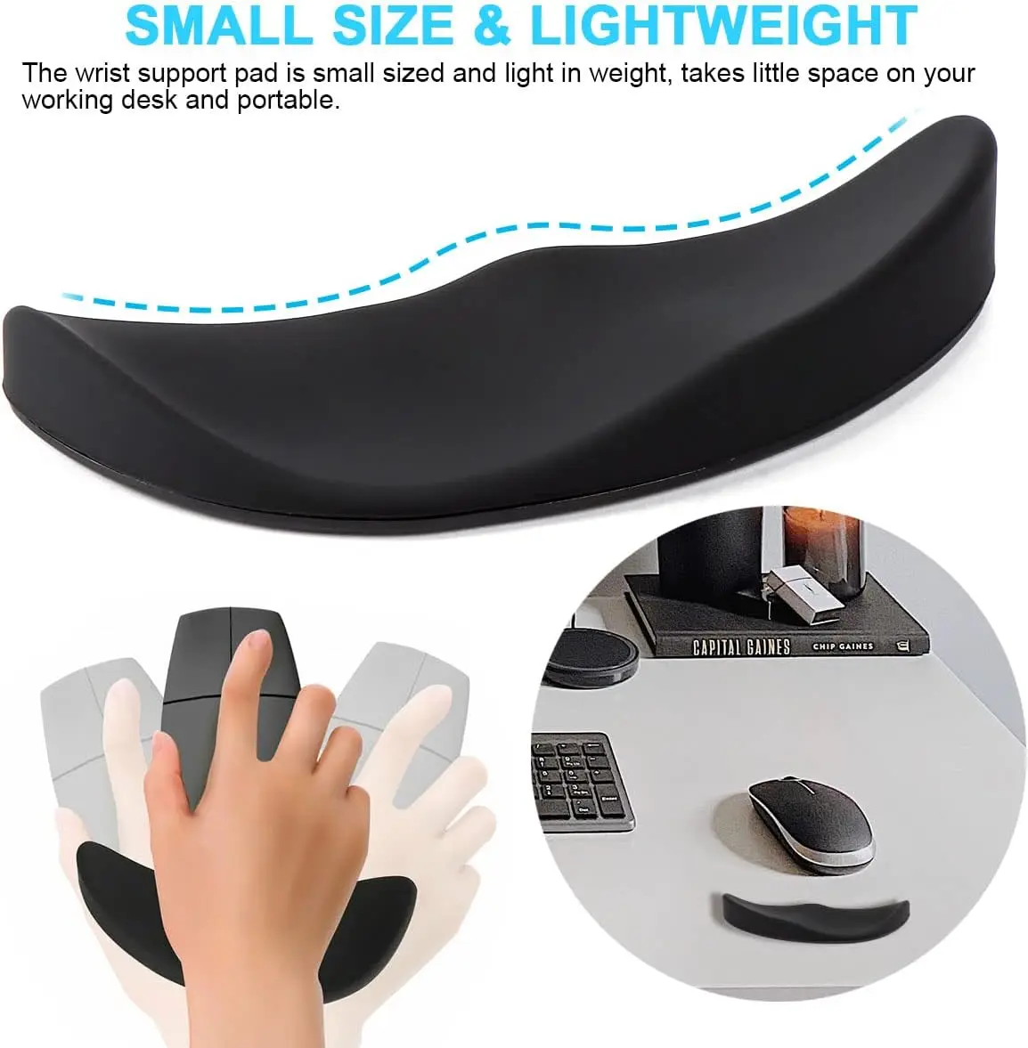 Ergonomik Kayar Avuç İçi Deste - Wrist Rest Gel incelemesi ve fiyatı