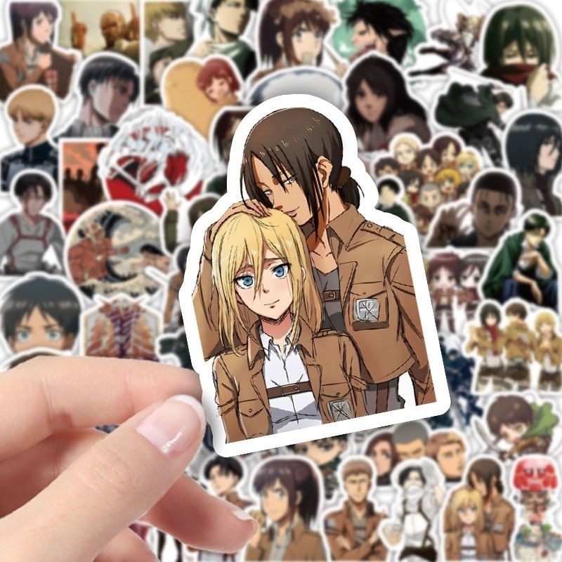 60 adet Titan Anime çıkartmala - Laptop Original Accessories incelemesi ve fiyatı