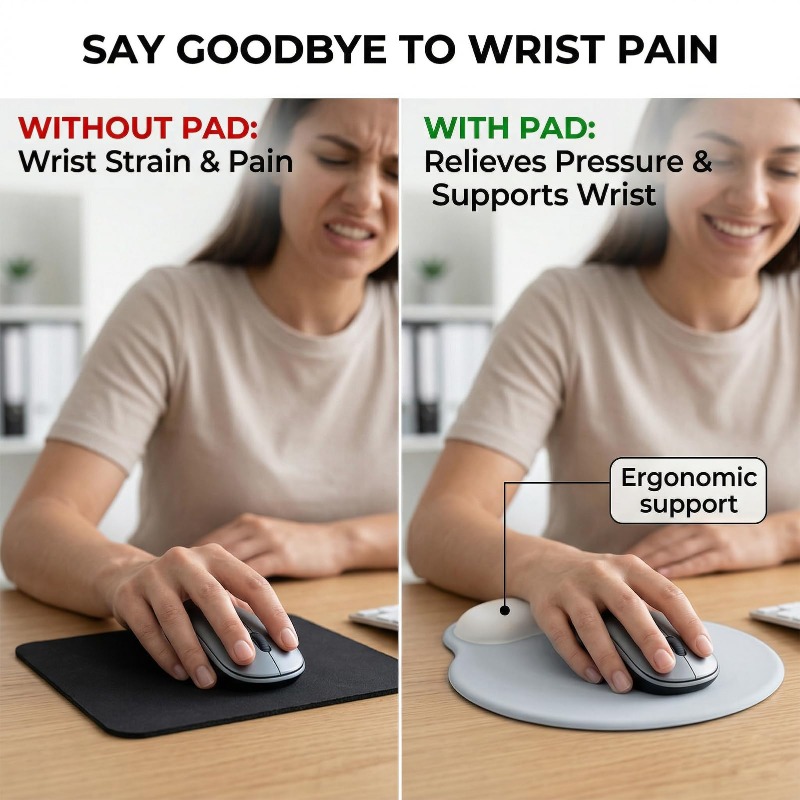 Silikon Mouse Pad Silikon Bile - Wrist Rest Gel incelemesi ve fiyatı