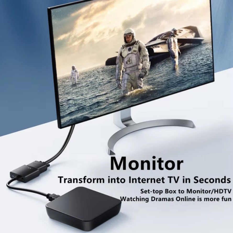 1080P HDMI - VGA Adaptör Dönüş - Hdmi Vga Adapter incelemesi ve fiyatı