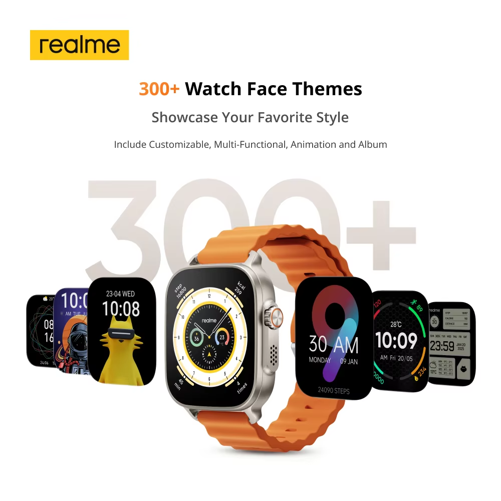 Global Versiyon realme watch 5 - Wrist Rest Gel incelemesi ve fiyatı