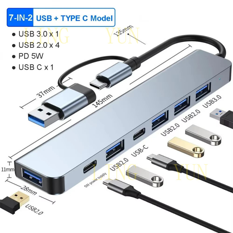 Z 11 Bağlantı Noktalı USB C HU - Hdmi Vga Adapter incelemesi ve fiyatı