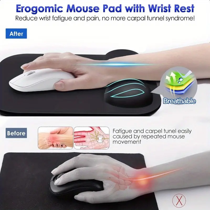 Jel Bilek Destekli Ergonomik M - Wrist Rest Gel incelemesi ve fiyatı